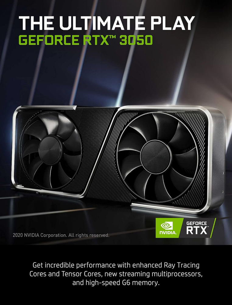 Hp Victus  Gaming Laptop 13th Gen i7, 6GB GDDR6 NVIDIA GeForce RTX 3050 Graphics, 8GB RAM, 512GB SSD, 15.6" , Backlit Keyboard