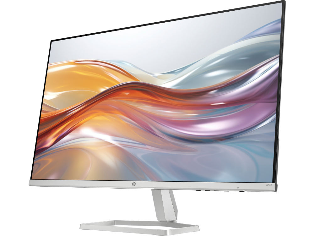 HP Series 5 27 Inch FHD Desktop Monitor 527sf 100Hz IPS 300nits Anti-Glare Dual HDMI Port On-Screen Controls 3-Sided Micro-Edge Bezel Works with Chromebook Certified Adjustable Tilt | NO AUDIO