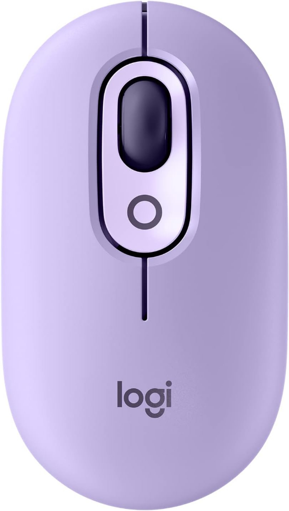 Logitech POP Mouse Lavender | Silent & Stylish