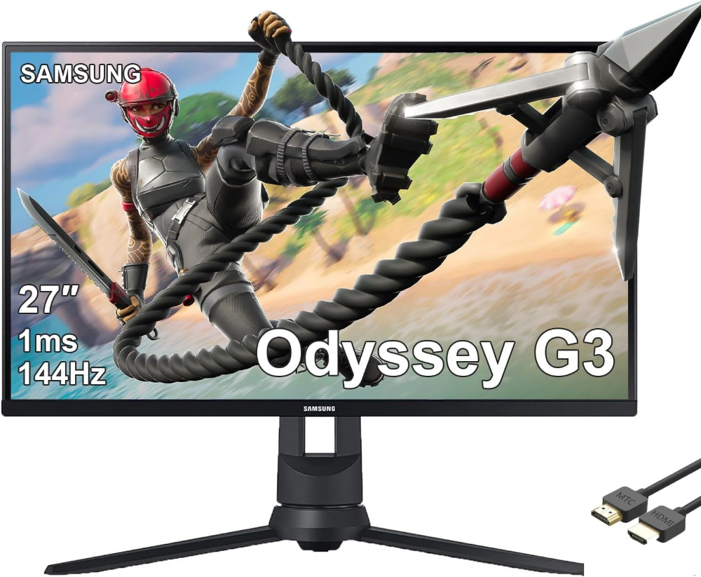 SAMSUNG 27" Odyssey G3 Series FHD Gaming Monitor