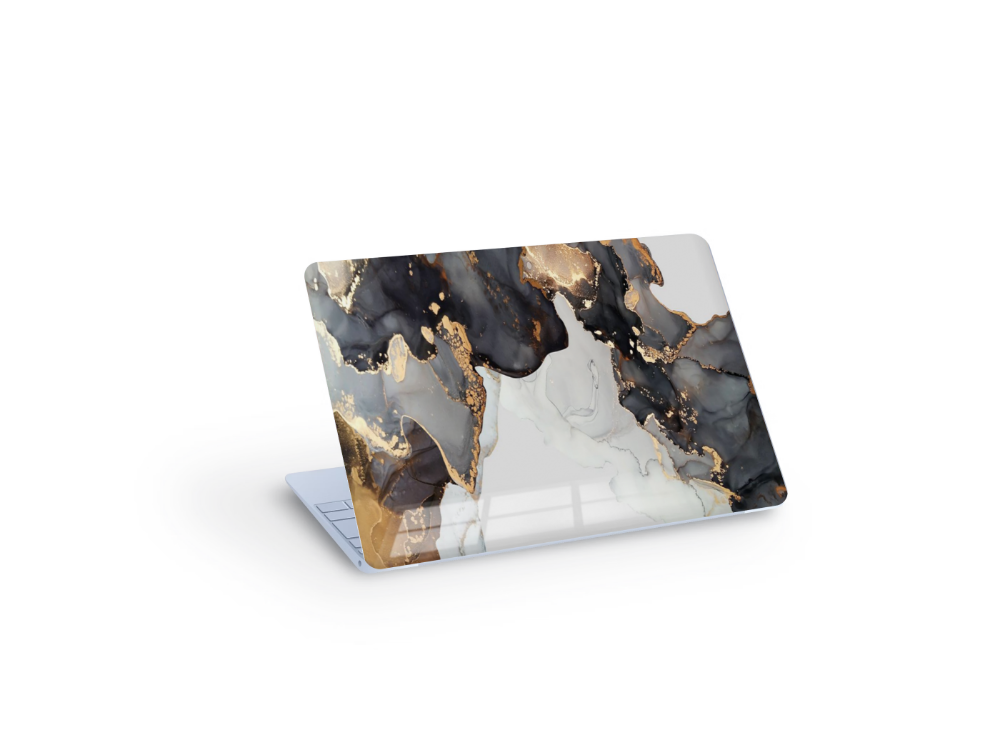 Gold Dust Abstract Laptop skin