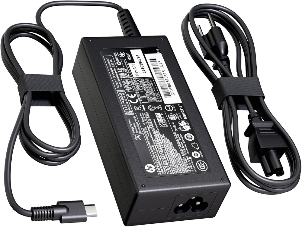 Type-C Dell, HP, Lenovo 45W & 65W Laptop Charger