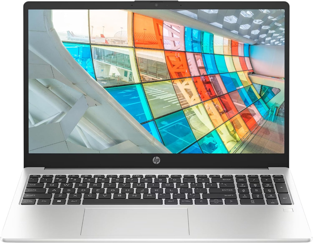 HP Notebook 250 G10 - Intel Core i7 1355U, 8GB RAM, 512GB SSD,NVIDIA GeForce MX550 2GB GDDR6 Graphics, FreeDOS, 15.6" FHD