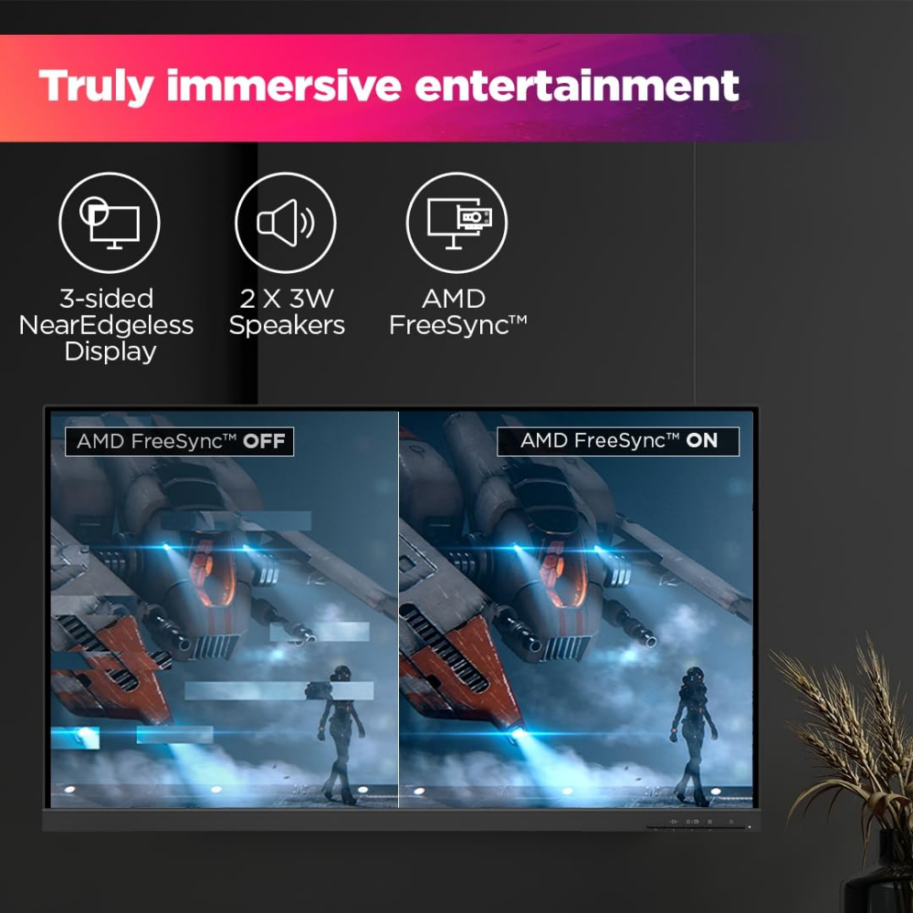Lenovo L-Series L32p-30, 31.5Inch(80 Cm) 3840 X 2160 Pixels 4K UHD IPS Monitor |2X3W Speakers, AMD Freesync, USB Hub, USB-C Port for Power & Data Transfer (PD 75 W), Eyesafe Cetified (Raven Black)