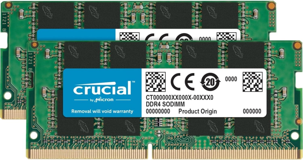 Crucial/Transcend/Lexar/Samsung/Kingston Laptop Ram 32GB|16gb|8GB|4GB