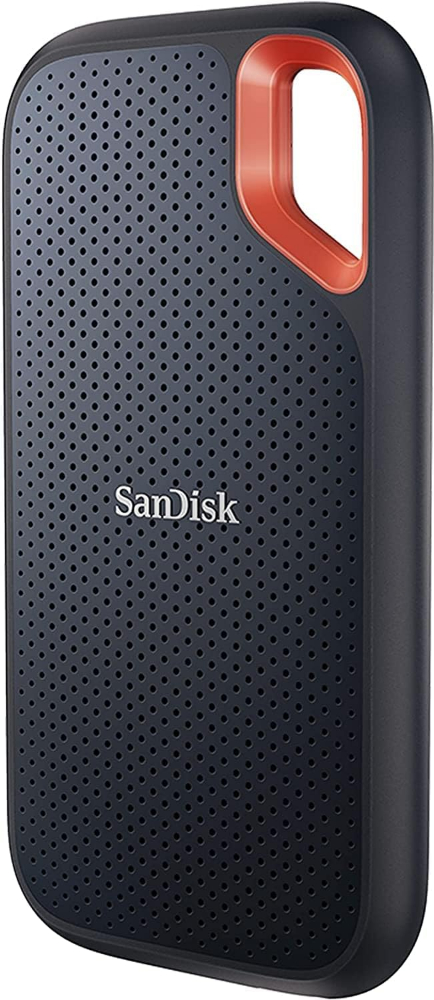 SANDISK E61 EXTREME PORTABLE EXTERNAL SSD V2 1TB - Black