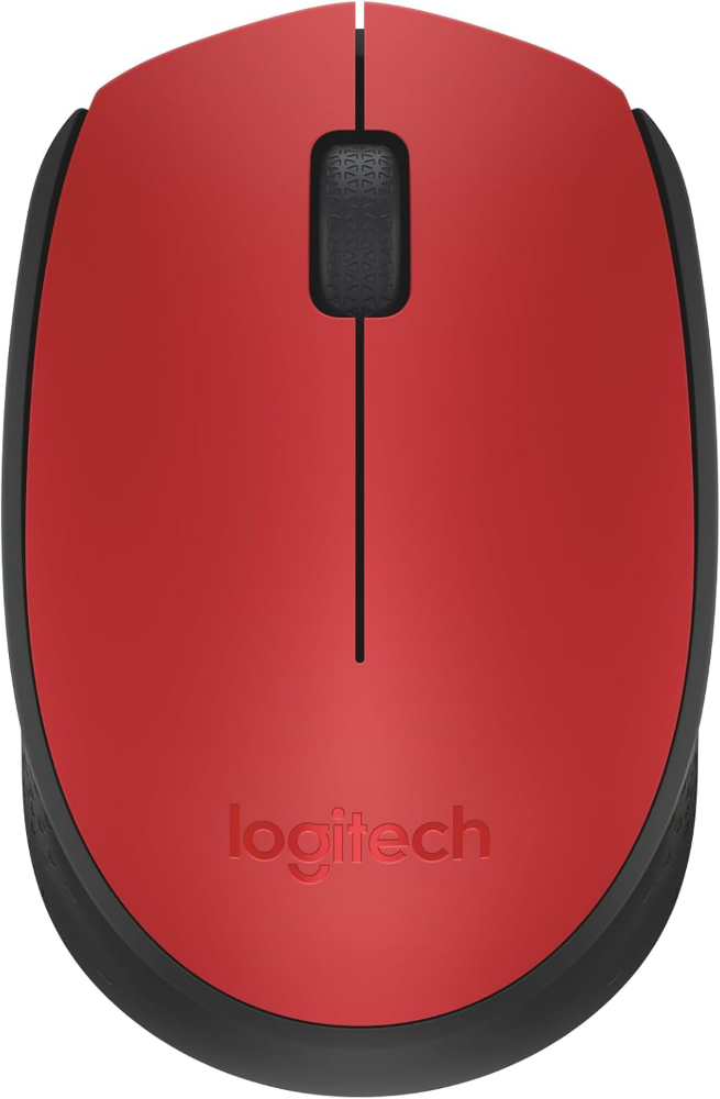 Logitech M171 Wireless Mouse for PC, Mac, Laptop, 2.4 GHz with USB Mini Receiver, Optical Tracking, 12-Months Battery Life
