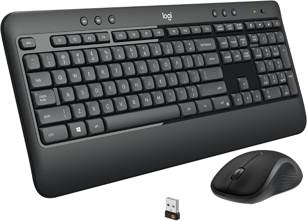 Logitech MK540 Advanced Wireless Keyboard Mouse Combo