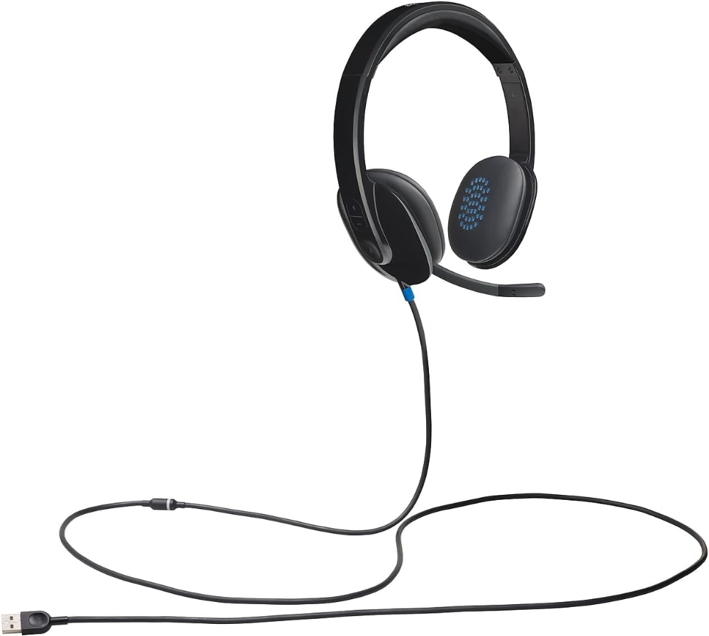 Logitech H540 USB Headset with Noise-Canceling Mic