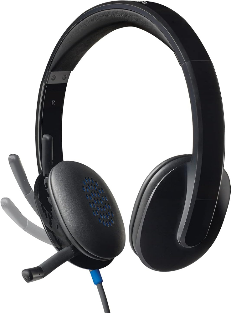 Logitech H540 USB Headset with Noise-Canceling Mic