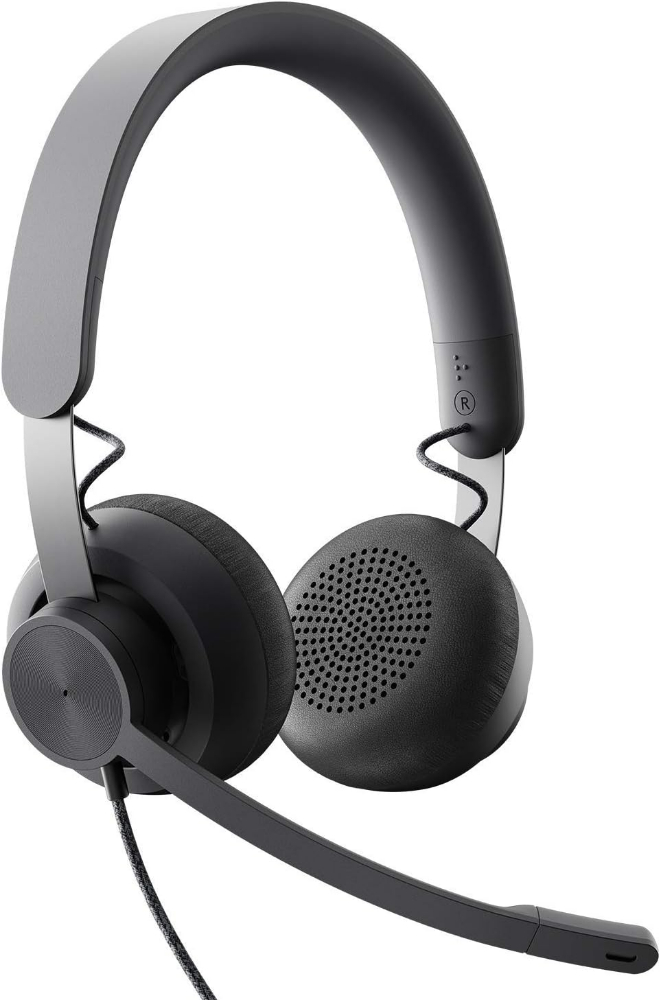 Logitech Zone Wired Headset with Noise-Cancelling Mic (Teams version) & (UC version)