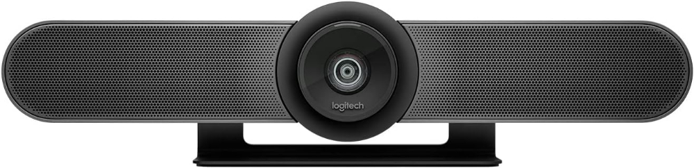 Logitech MeetUp Video Conferencing System, Ultra HD 4K/1080p/720p, 3 Microphones/Adjustable Speakers, Wide Field of View 120°