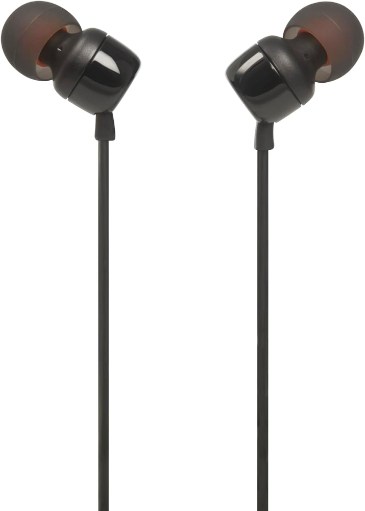 JBL Tune 110 Wired In-Ear Headphones with JBL Pure Bass Sound