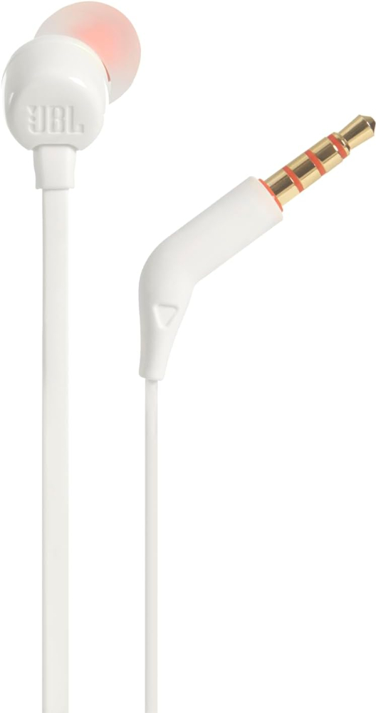 JBL Tune 110 Wired In-Ear Headphones with JBL Pure Bass Sound