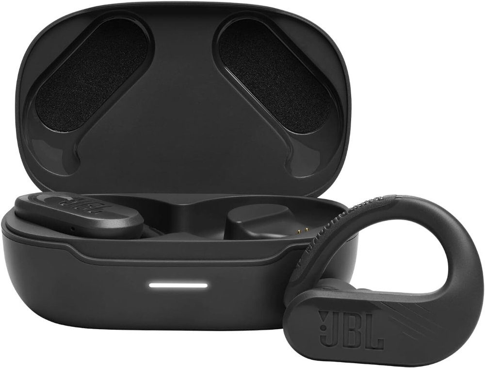 JBL Endurance Peak 3 - Dust and Water Proof (IP68) True Wireless Active Earbuds, Pure Bass Sound, Up to 50 Total Hours of Playback with Speed Charge, Ambient Aware & Talk Thru