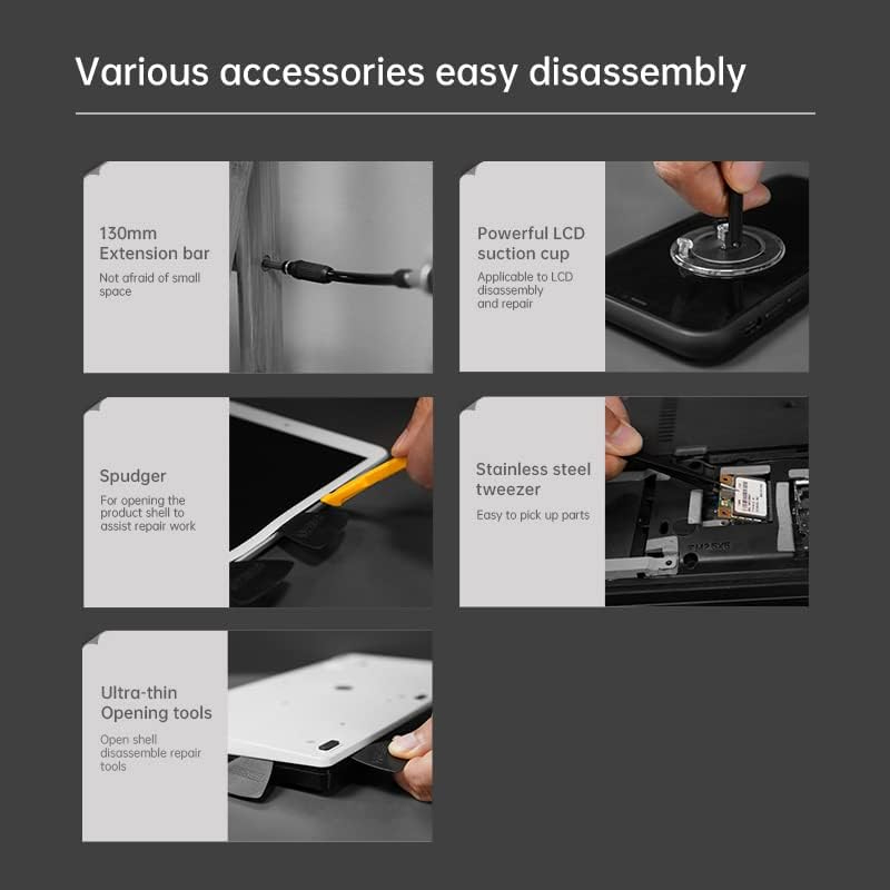 JM-8183 Precision Screwdriver Set, 145 in 1 Precise Magnetic Small Screwdriver Set for Repair Computer, PC, Cellphone, Game Console, Watch, Eyeglasses,Laptop, Xbox, PlayStation, Electronics, Toys