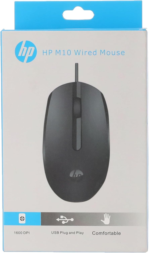 HP USB Mouse M10 Black