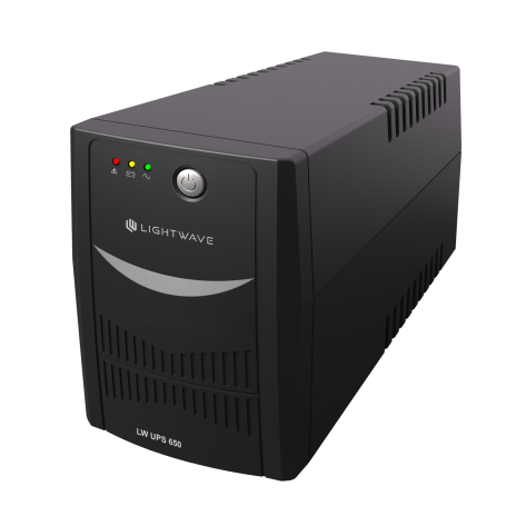 Lightwave LW 850VA 3-Pin UPS Backup Power Supply