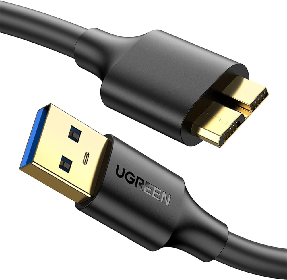 UGREEN USB-A 3.0 to Micro USB 3.0 Cable 1M (Black)