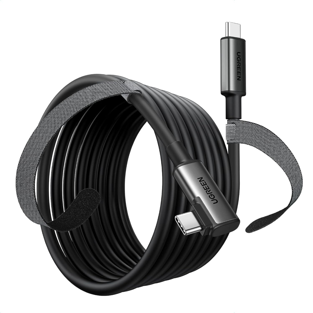 UGREEN Right Angle USB-C to USB-C Link Cable 5 m Black