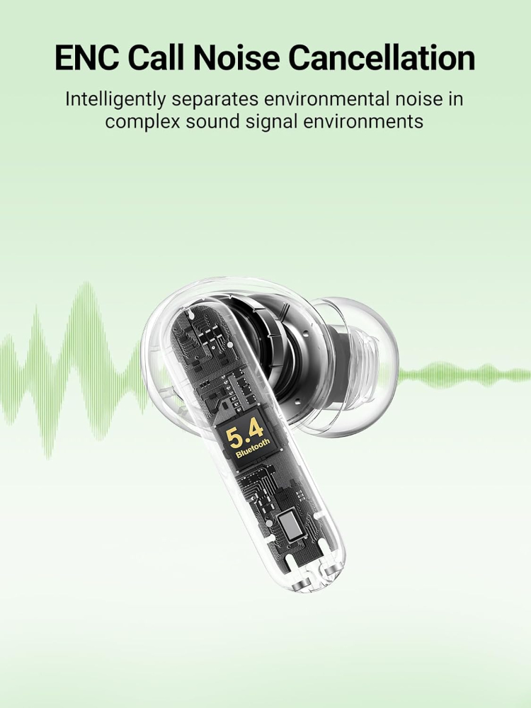 Ugreen HiTune P3 True Earbuds Clear Calls Anywhere & Anytime - White