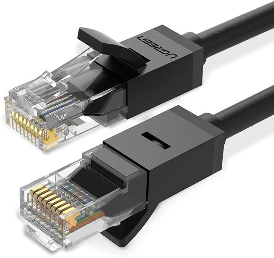 UGREEN Cat6 UTP Ethernet Cable (15m, Black)