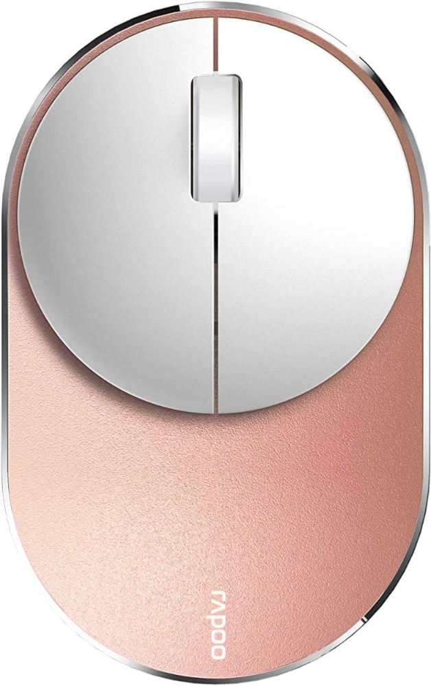 Rapoo M600 Silent Multi-Mode Wireless Mouse, Rose Gold
