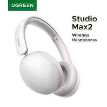 UGREEN Studio Max2 Bluetooth Headphones – 80Hr Battery Over-Ear Headphones | Light Gray