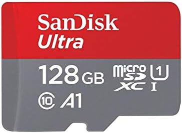 SanDisk Ultra 128GB MicroSD Class 10 Memory Card – Up to 100MB/s, A1, microSDXC (No Adapter) for Phones & Tablets (SDSQUNR-128G-GN6MN)
