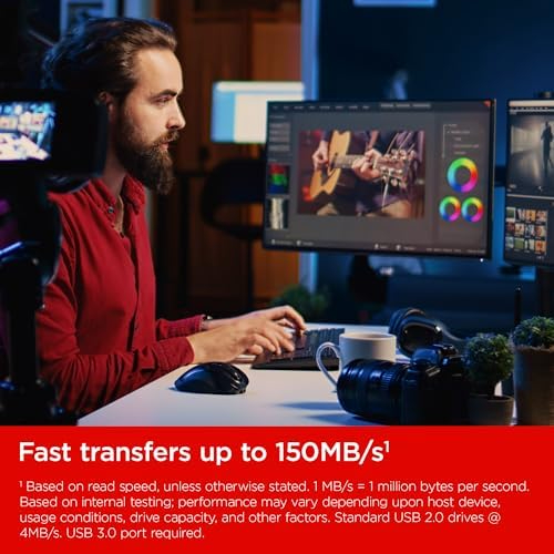 SanDisk Ultra Flair 3.0 128GB USB 3.0 Flash Drive – High-Speed Metal Pen Drive up to 150MB/s (SDCZ73-128G-G46)