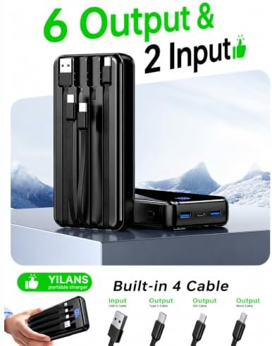 Lightwave 50000mAh Power Bank – Dual USB-C & USB-A Fast Charging