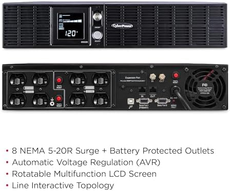 Lightwave LW 2000VA 3-Pin UPS Backup Power Supply