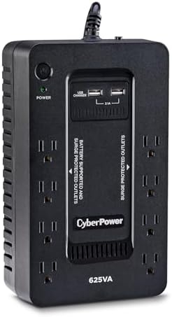 Lightwave LW 650VA 3-Pin UPS Backup Power Supply