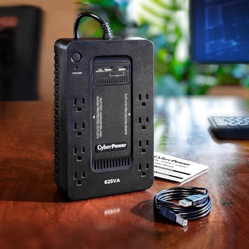 Lightwave LW 650VA 3-Pin UPS Backup Power Supply