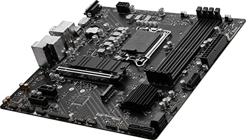 MSI PRO B760M-E DDR4 Motherboard – Intel B760 Micro-ATX LGA 1700, DDR4 4800MHz, Dual M.2 Gen4, PCIe, for 12th 13th 14th Gen Intel