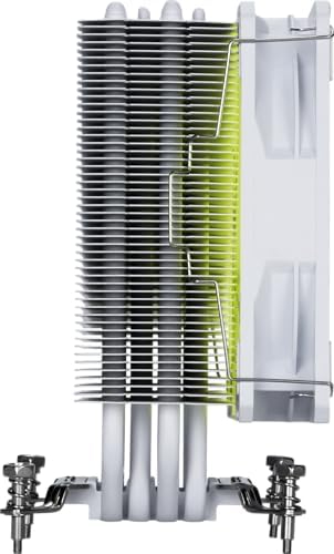MSI MAG COREFROZR AA13 Tower Air CPU Cooler (White) – 120mm ARGB PWM Fan, 4 Heat Pipes, 240W TDP, Mystic Light, Intel LGA 1700/1851 & AMD AM4/AM5