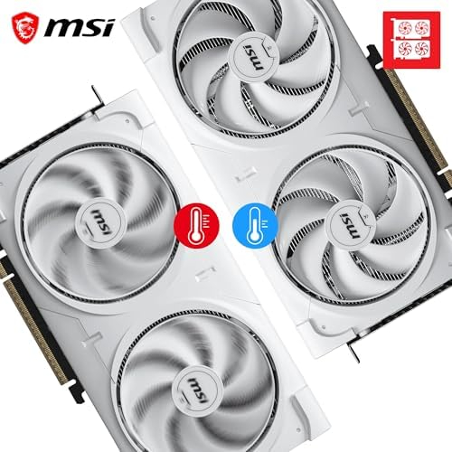 MSI GeForce RTX 5060 Ti 16GB VENTUS 2X PLUS Graphics Card – GDDR7, DLSS 4, PCIe 5.0, Dual-Fan GPU for 1440p Gaming & Creators