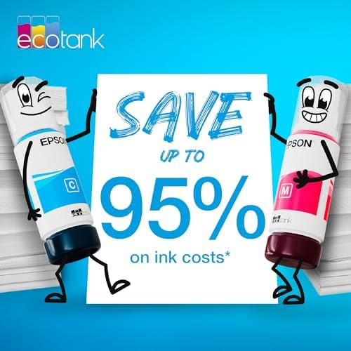 Epson 108 Light Magenta Ink Bottle 70ml – Genuine Refill for EcoTank L8050, L8100, L18050 (C13T09C64A)
