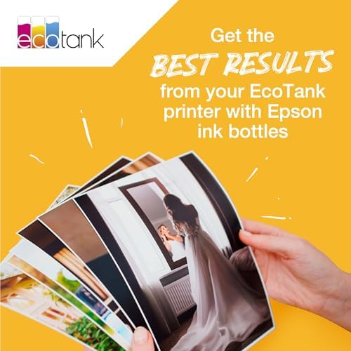 Epson 108 Light Cyan Ink Bottle 70ml – Genuine Refill for EcoTank L8050, L8100, L18050 (C13T09C54A)