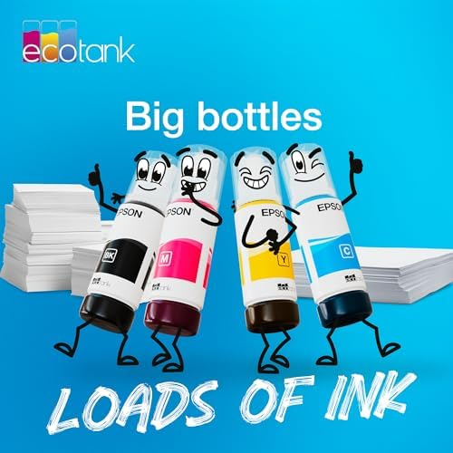 Epson 103 Cyan Ink Bottle 65ml – Genuine Refill for EcoTank L1110, L3110, L3111, L3116, L3150, L3151, L3156, L3160, L5190 (C13T00S24A)