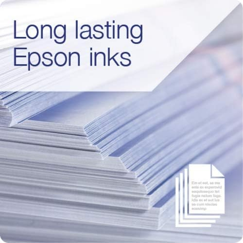 Epson T6643 Magenta Ink Bottle 70ml – Genuine Refill for EcoTank L100, L110, L120, L200, L210, L300, L355, L555 & More (C13T66434A)