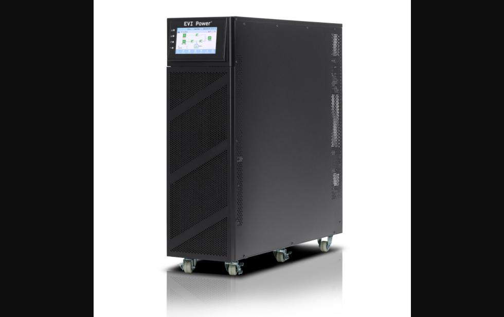 EVI 20000VA / 18000W Tower Online 3-Phase UPS – Double Conversion with DSP Control, N+X Redundancy, 7" Touch LCD & SNMP-Ready for Data Centres & Industry (EP-UPS20000Y33OT)