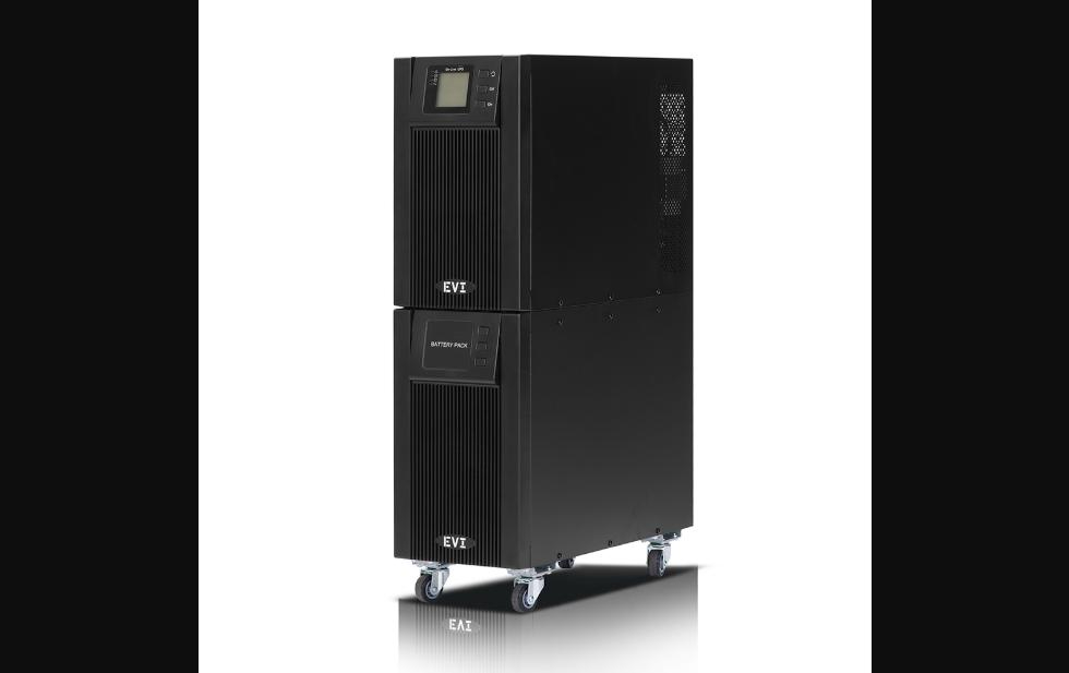 EVI 6000VA / 5400W Tower Online UPS – Single Phase Double Conversion UPS with N+X Parallel Redundancy, DSP Control, LCD & SNMP-Ready for Servers & Offices (EP-UPS6000Y11OT)