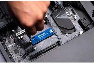 WD Blue SN5000 4TB NVMe SSD Gen4 PCIe M.2 2280 – Up to 5500MB/s, Massive Capacity Internal Solid State Drive for Creators & Gamers
