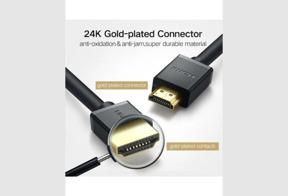 UGREEN HD104 HDMI 4K Cable Male to Male 10m -Black
