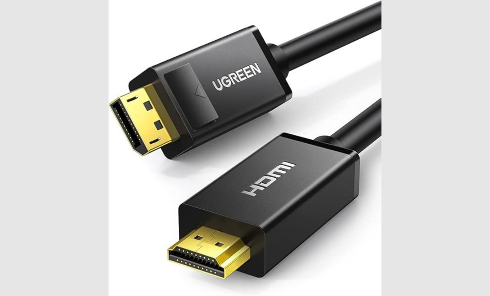 UGREEN DP101 DP Male To HDMI Male Cable 1.5m