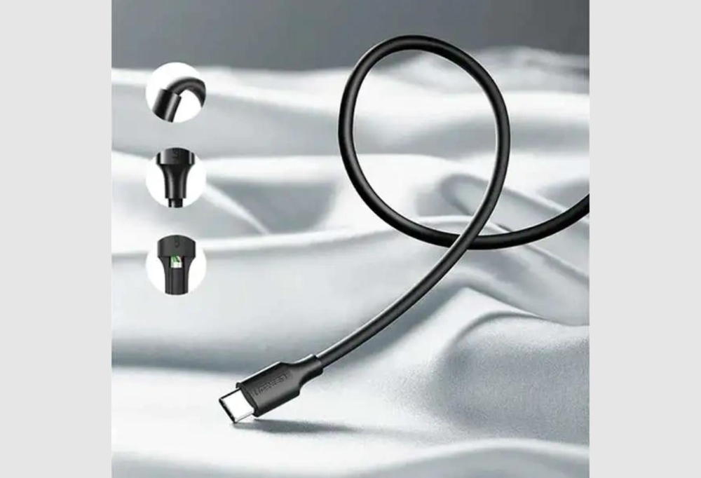 UGREEN USB-A to USB-C Fast Charging Cable 3A Max Black 2m
