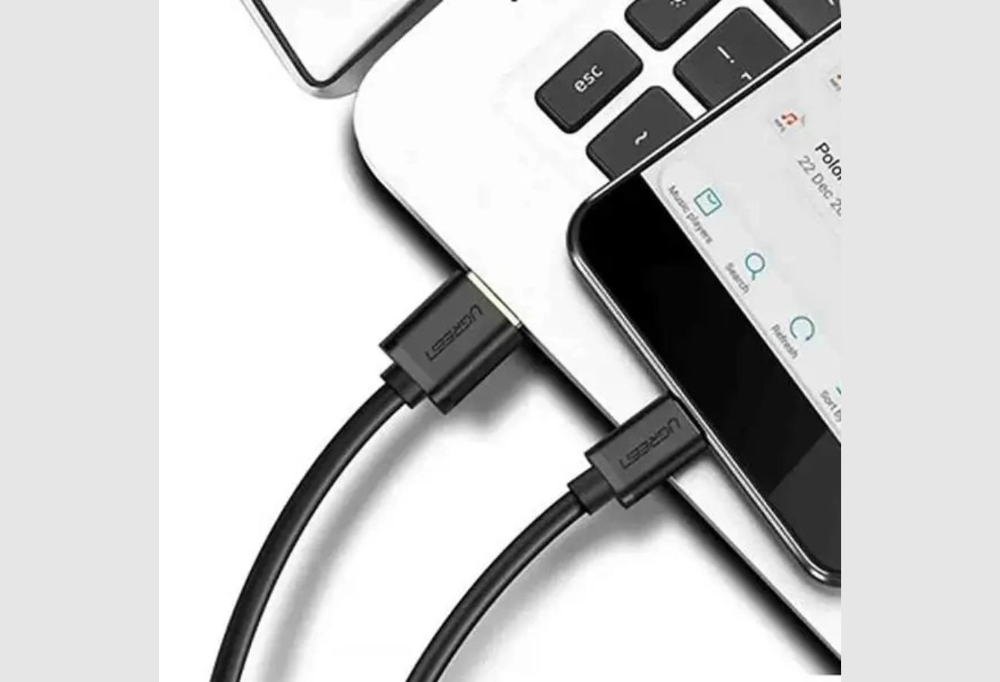 UGREEN USB-A to USB-C Fast Charging Cable 3A Max Black 2m