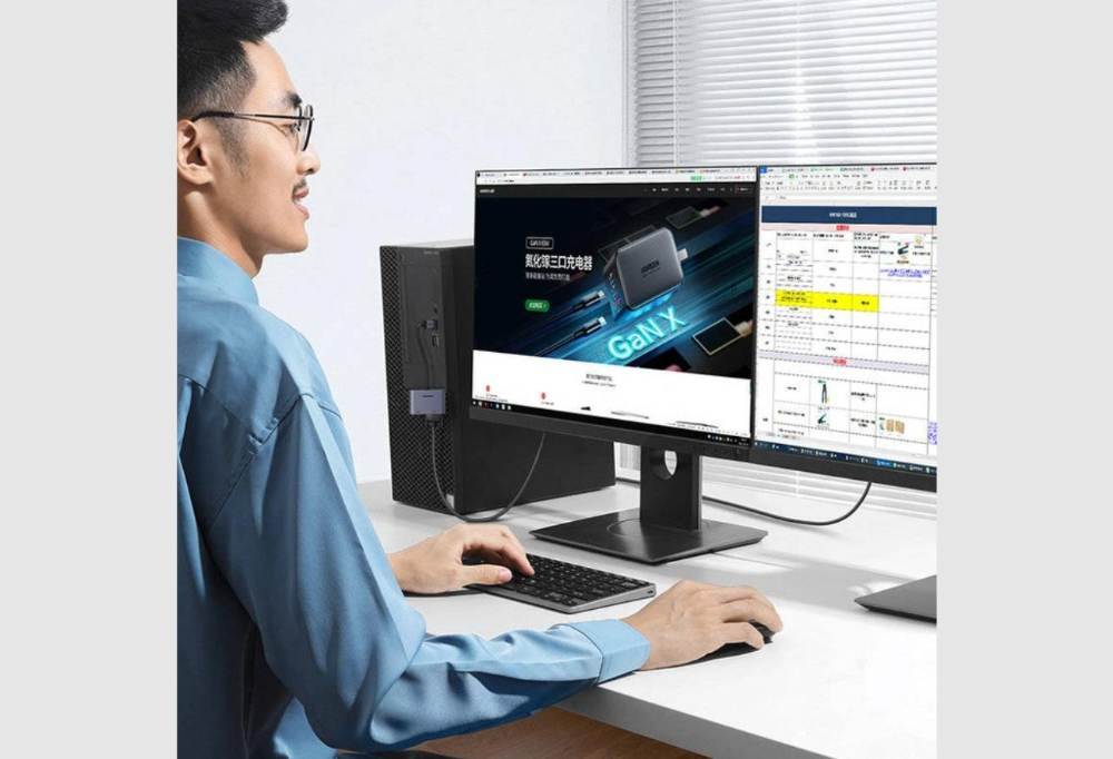 UGREEN USB 3.0 to HDMI+VGA Converter