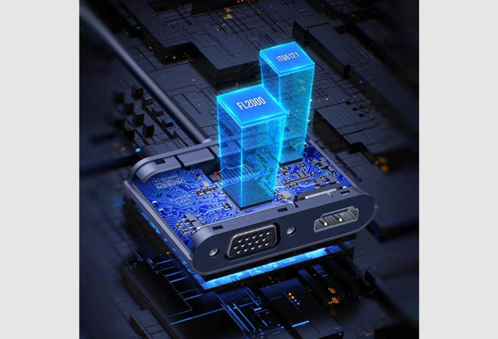 UGREEN USB 3.0 to HDMI+VGA Converter